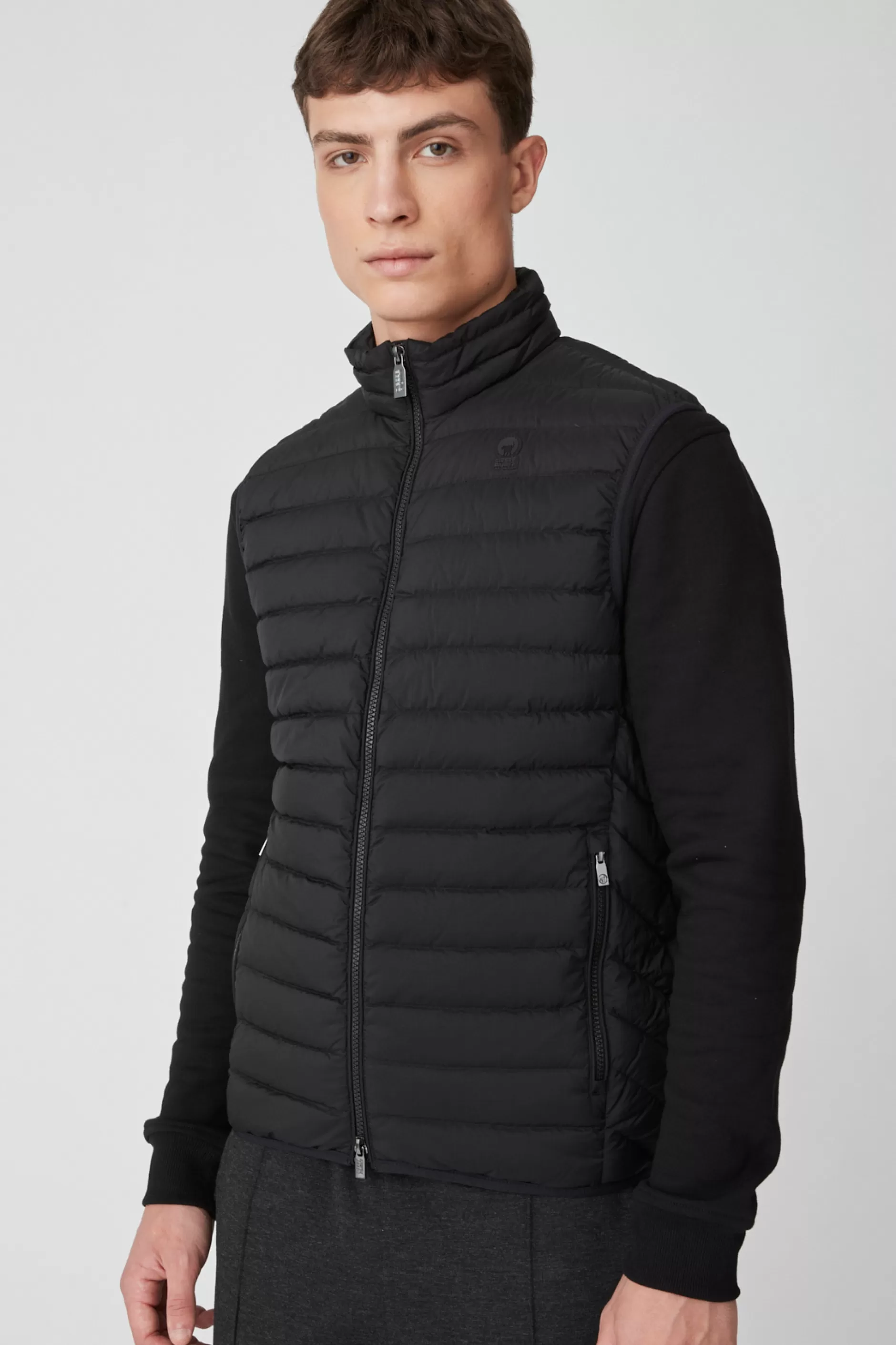 Astor 2.0-Gilet Nero In Nylon Cangiante>Ciesse Piumini Flash Sale