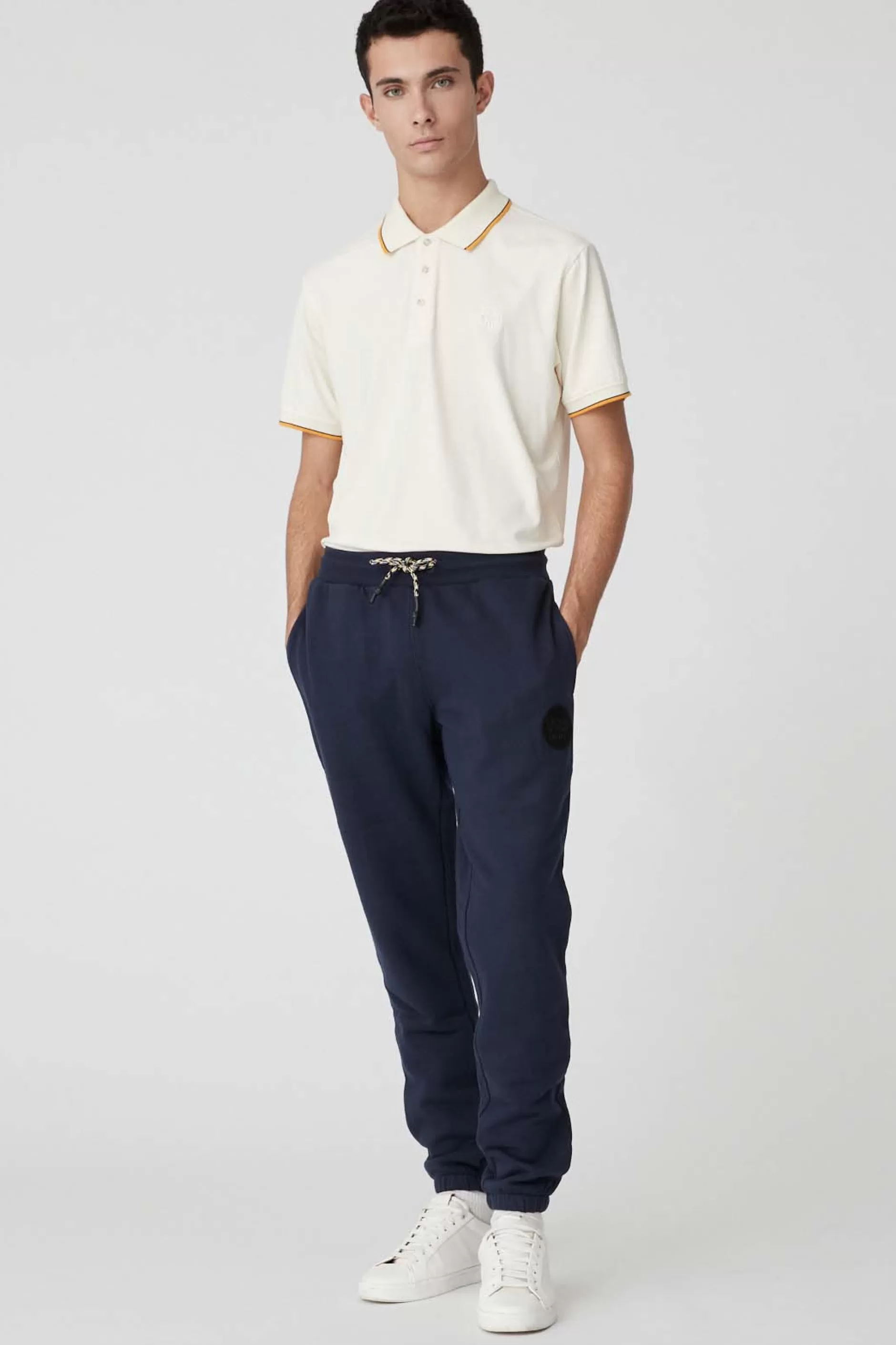 Bates-Pantaloni Blu In Felpa>Ciesse Piumini Best