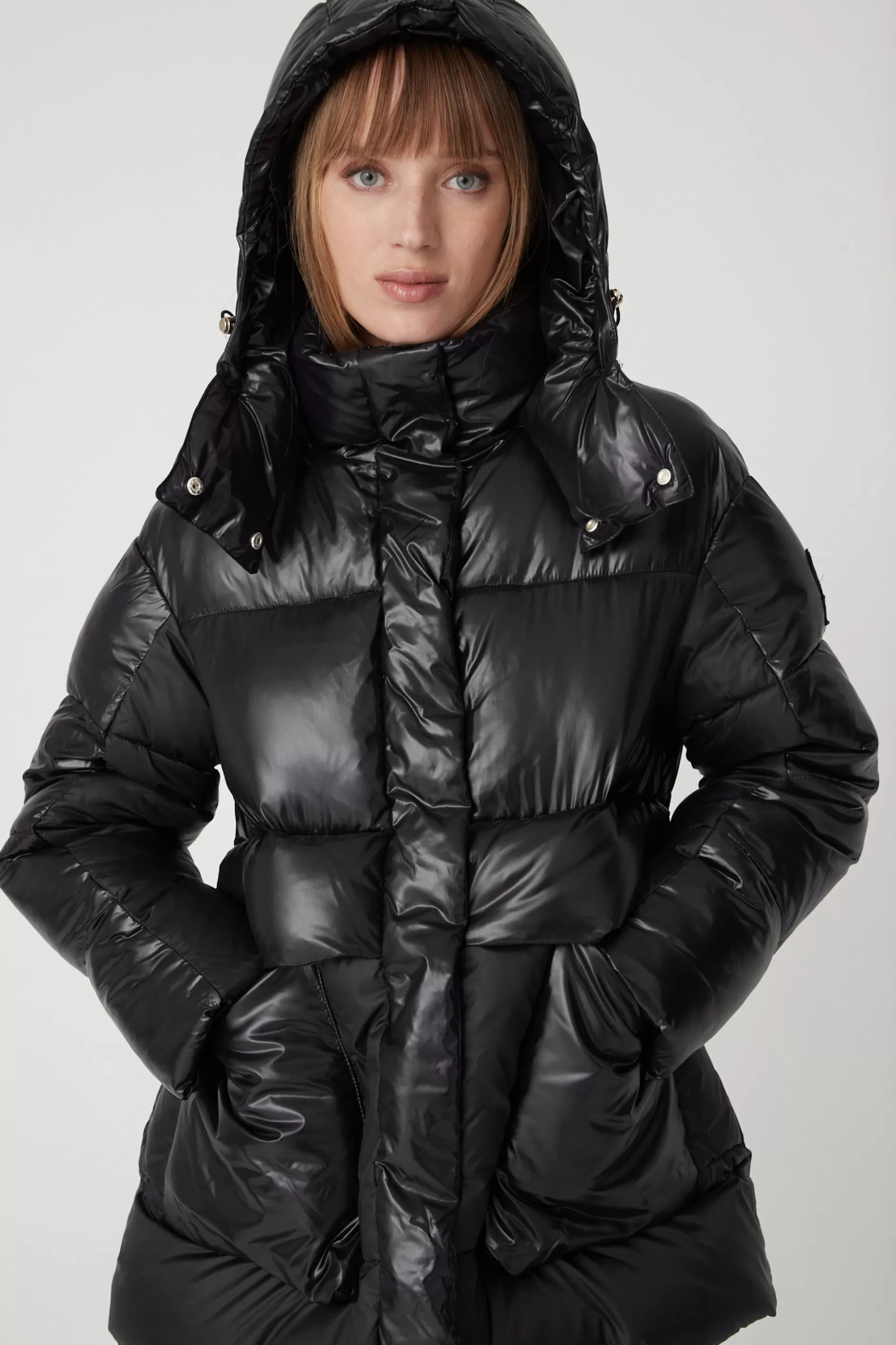 Chamonix-Parka Nero Da Donna Lab00>Ciesse Piumini Cheap