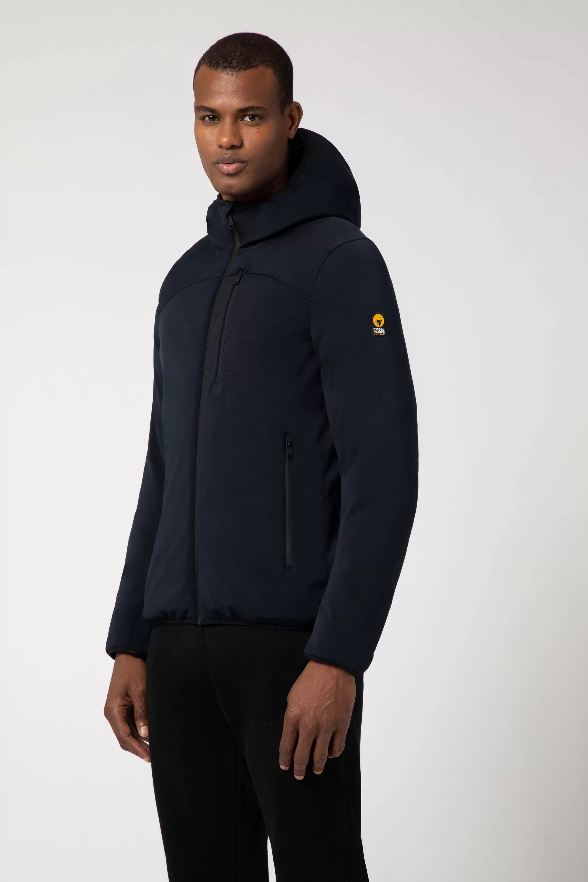 Jayden-Giacca Blu Corta In Softshell>Ciesse Piumini Store