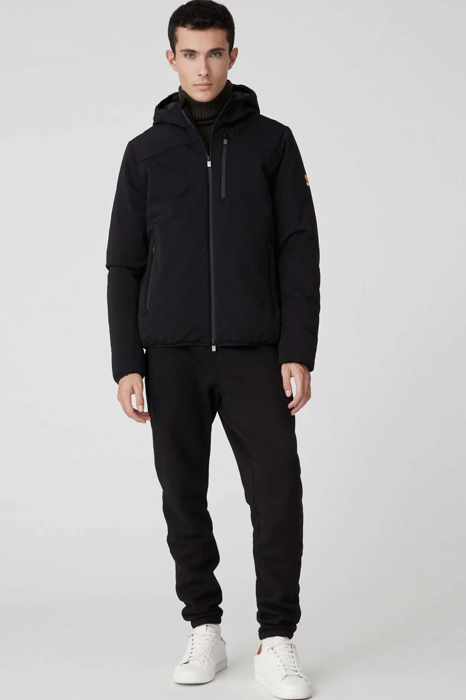 Jayden-Giacca Nera Corta In Softshell>Ciesse Piumini New