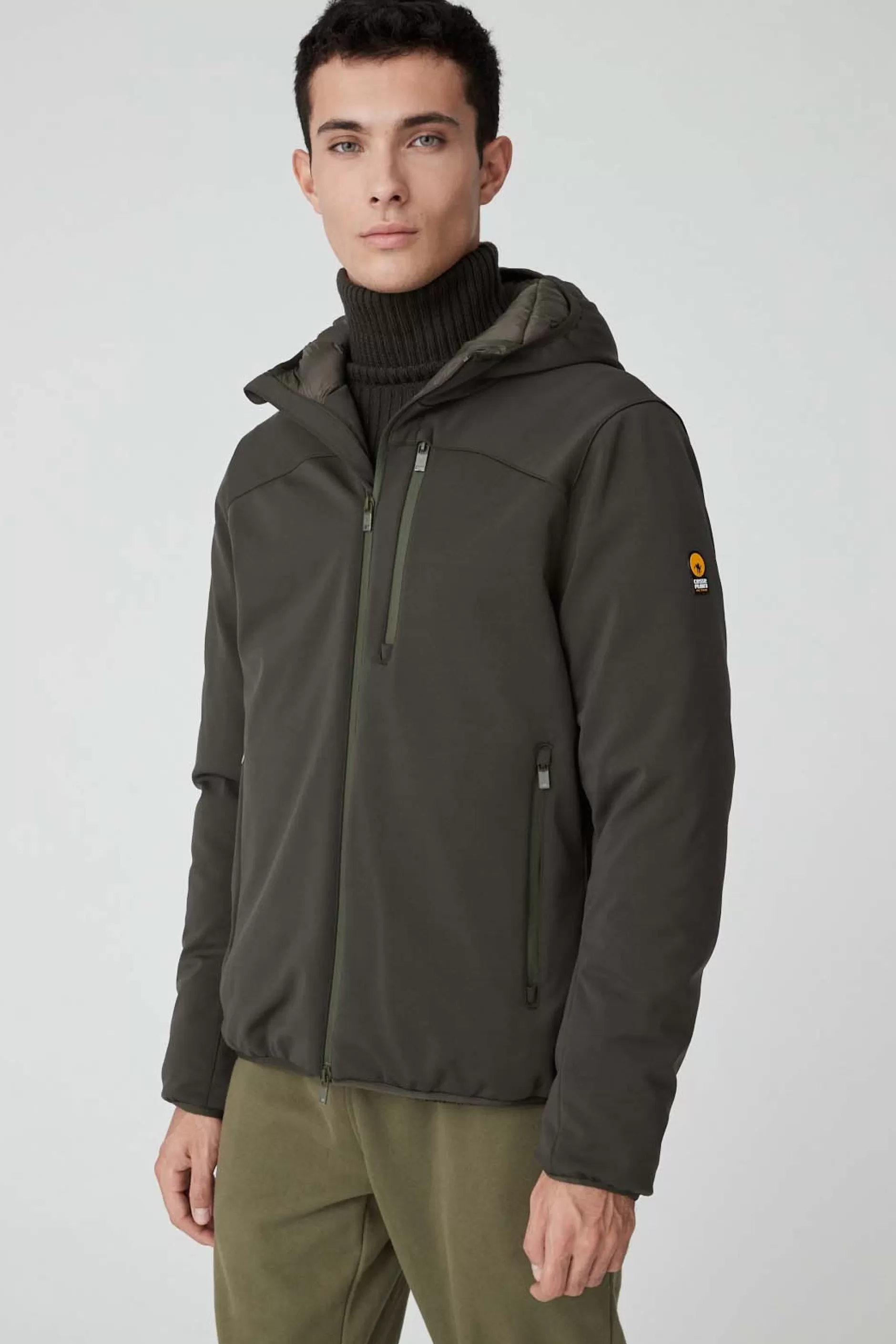 Jayden-Giacca Verde Corta In Softshell>Ciesse Piumini Cheap