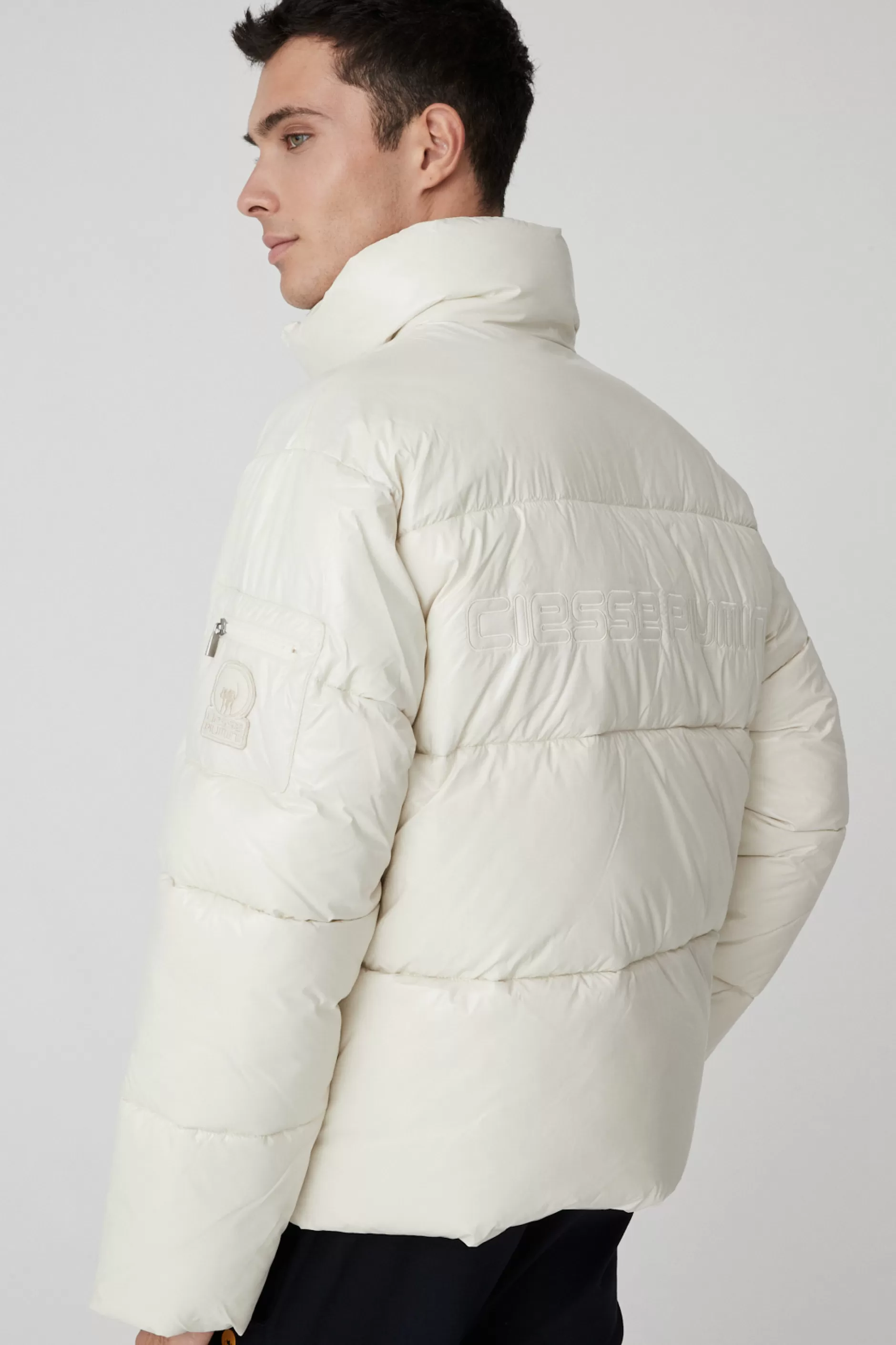 Kibo-Piumino Bianco Full Zip Lab00>Ciesse Piumini Best Sale