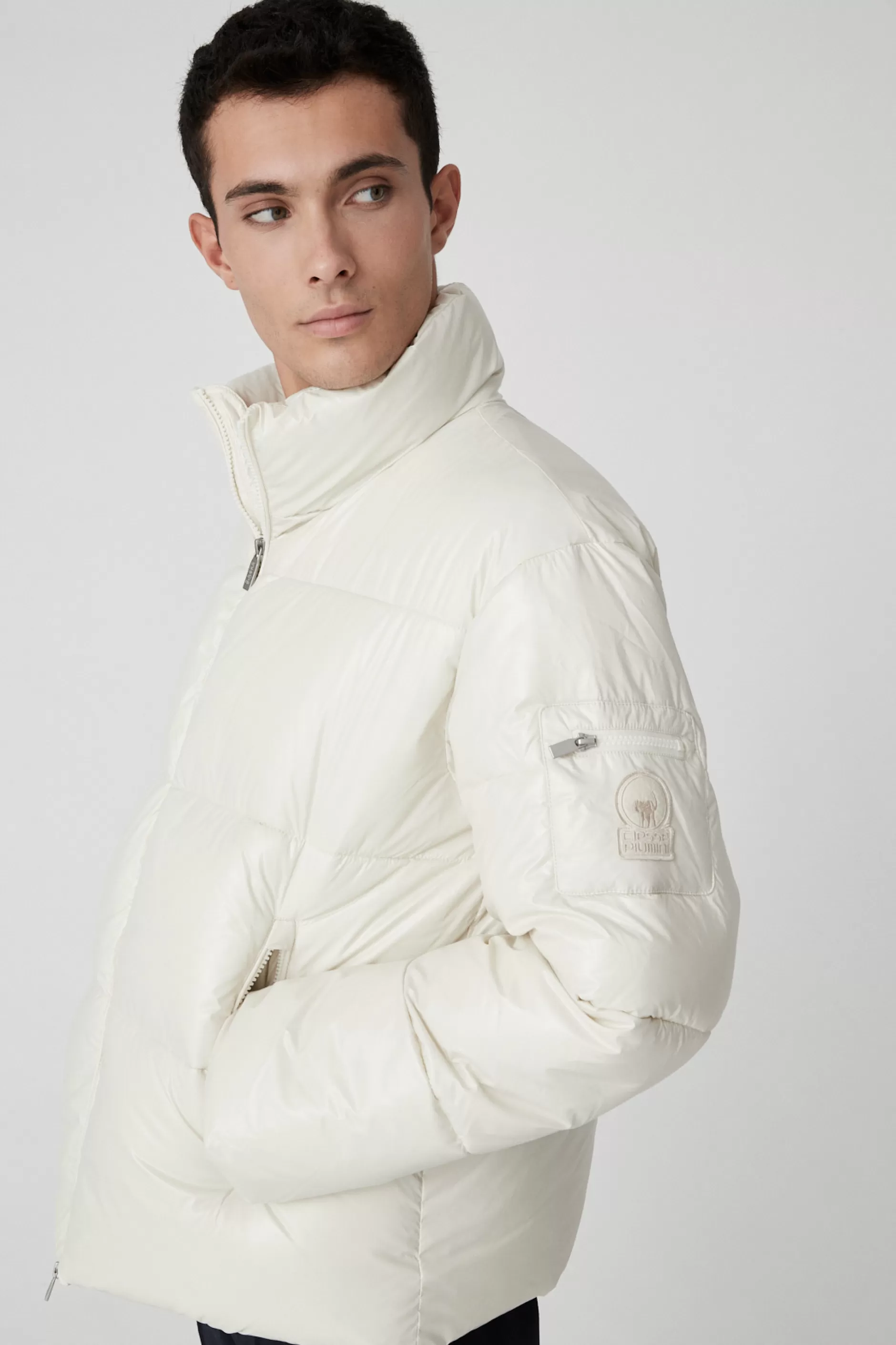 Kibo-Piumino Bianco Full Zip Lab00>Ciesse Piumini Best Sale