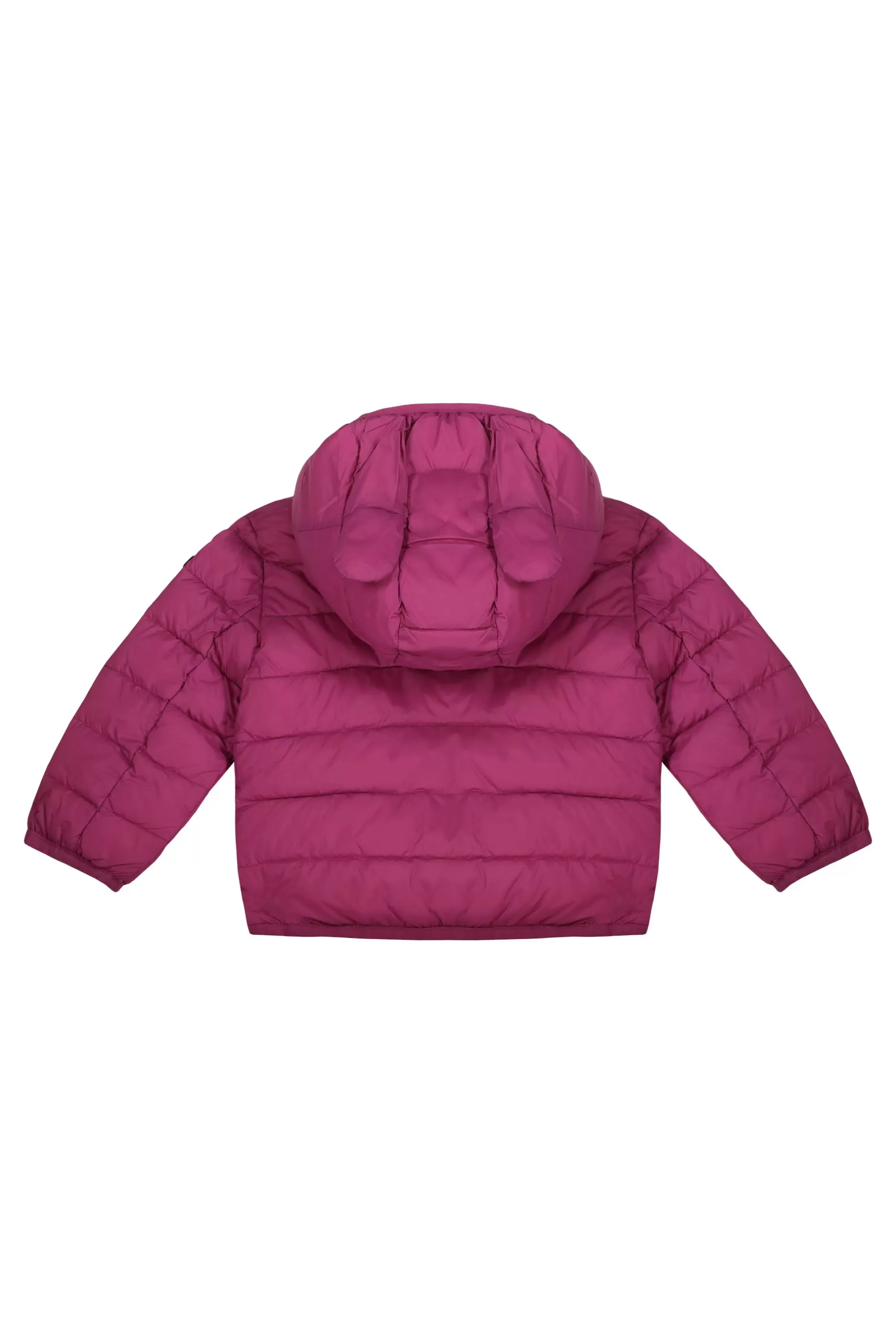 Misha Baby Junior-Piumino Fucsia Trapuntato Con Orecchie>Ciesse Piumini Online