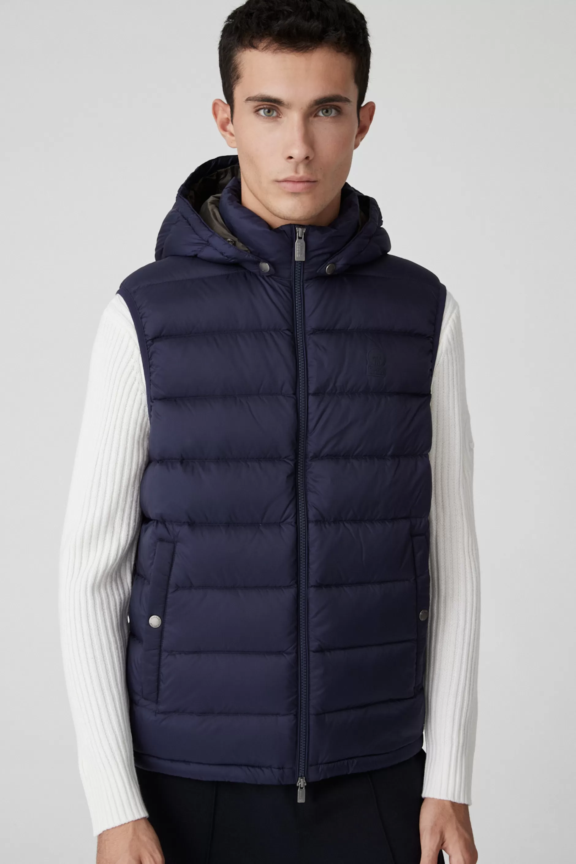 Nodie-Gilet Blu Con Cappuccio>Ciesse Piumini Cheap