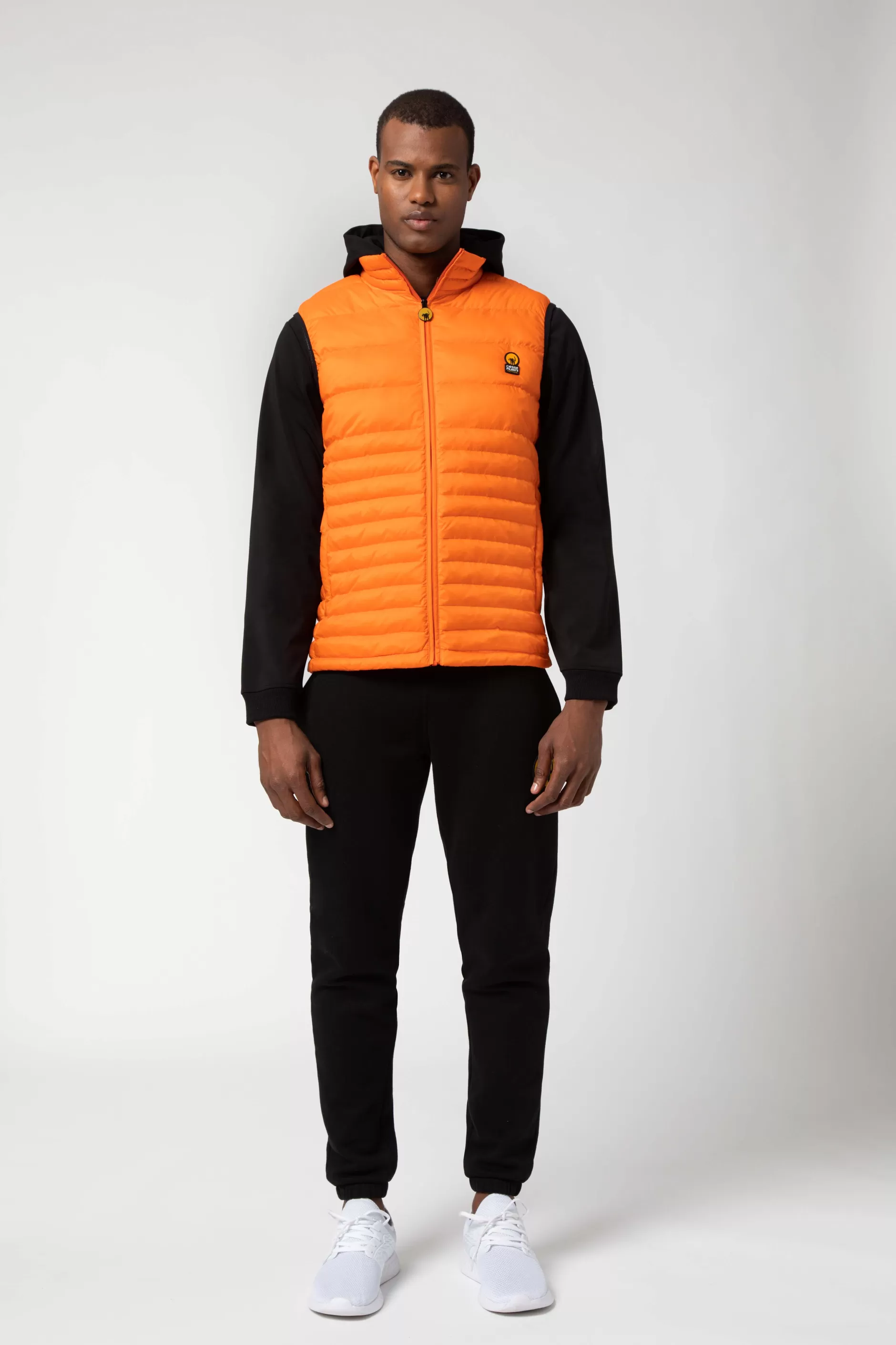 Noll-Gilet Arancione Trapuntato>Ciesse Piumini Hot