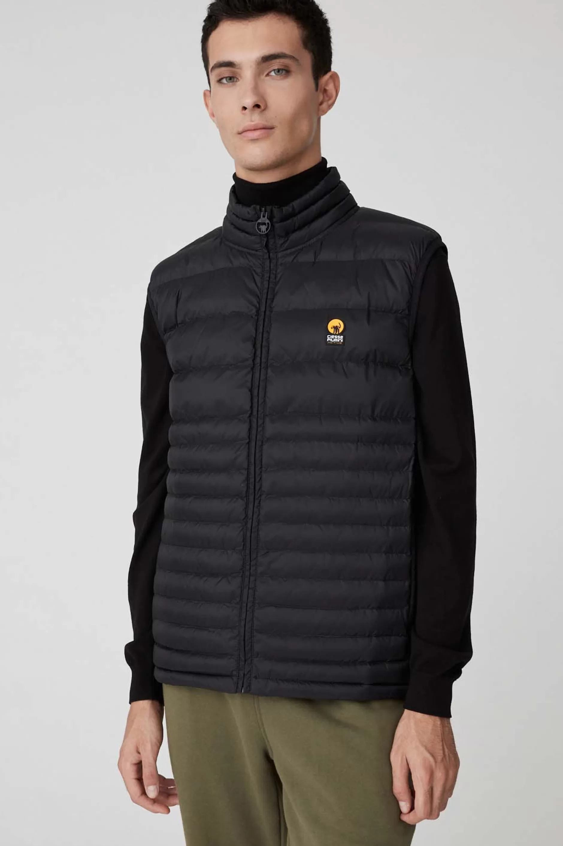 Noll-Gilet Nero Trapuntato>Ciesse Piumini Shop