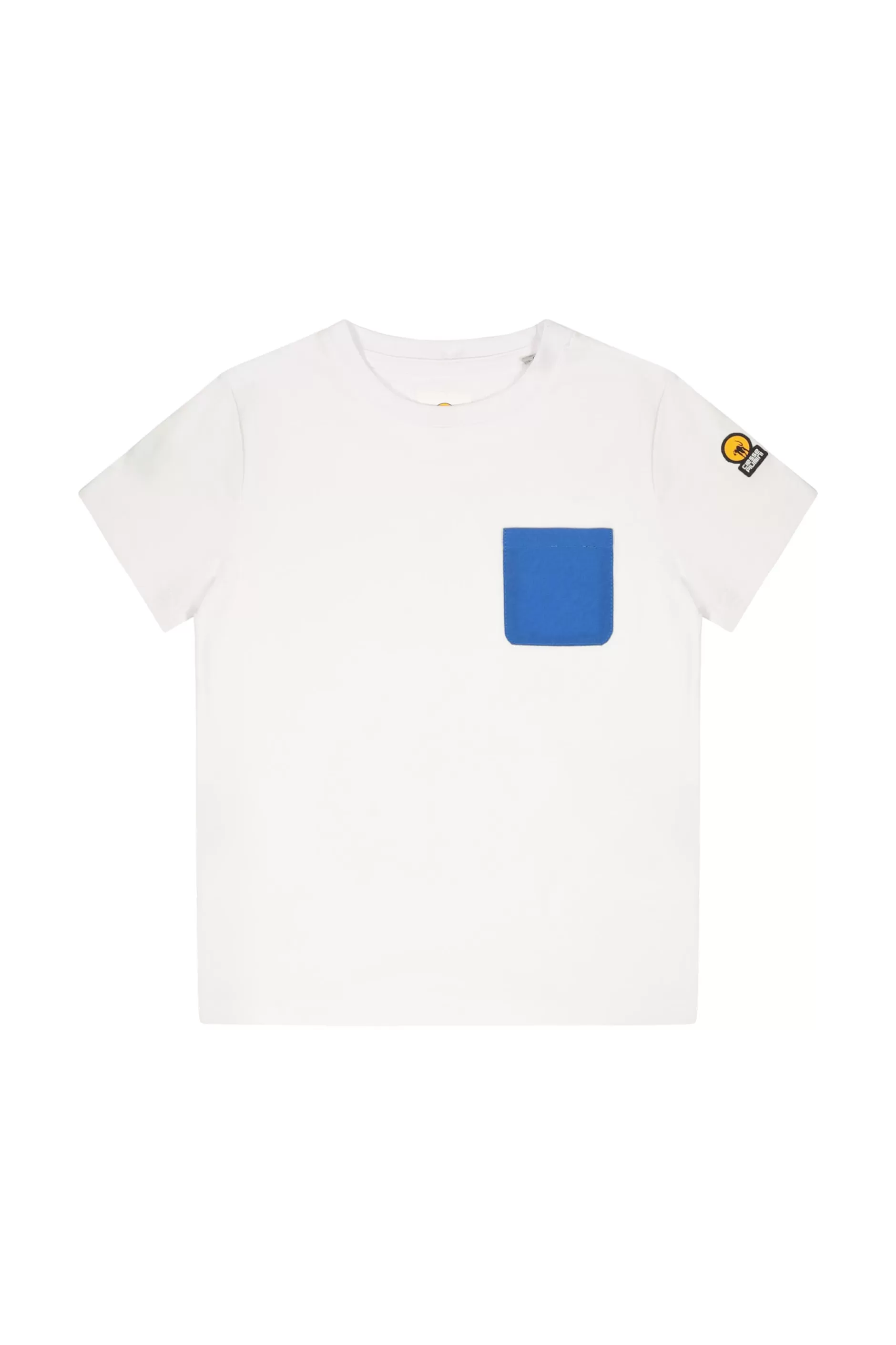 Ottavio Boy- T Shirt Bianca Con Taschino>Ciesse Piumini Clearance