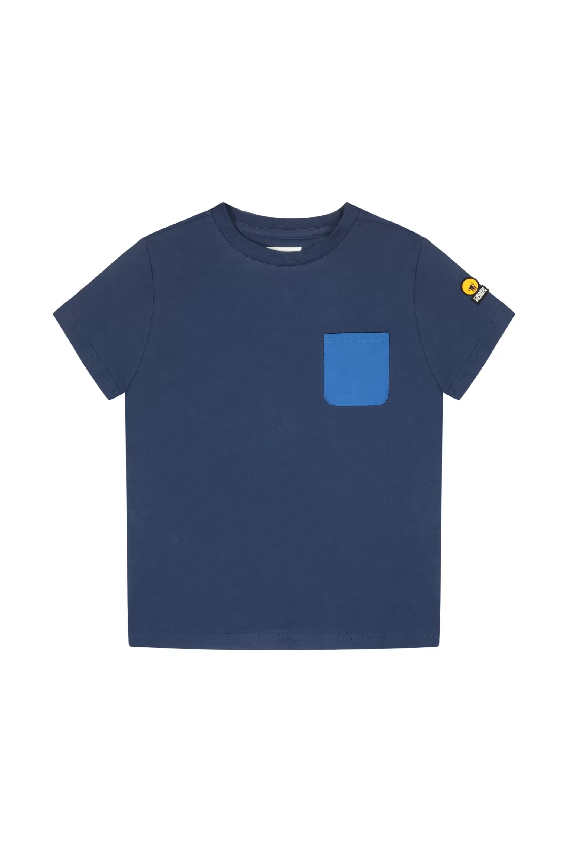 Ottavio Boy- T Shirt Blu Con Taschino>Ciesse Piumini Best