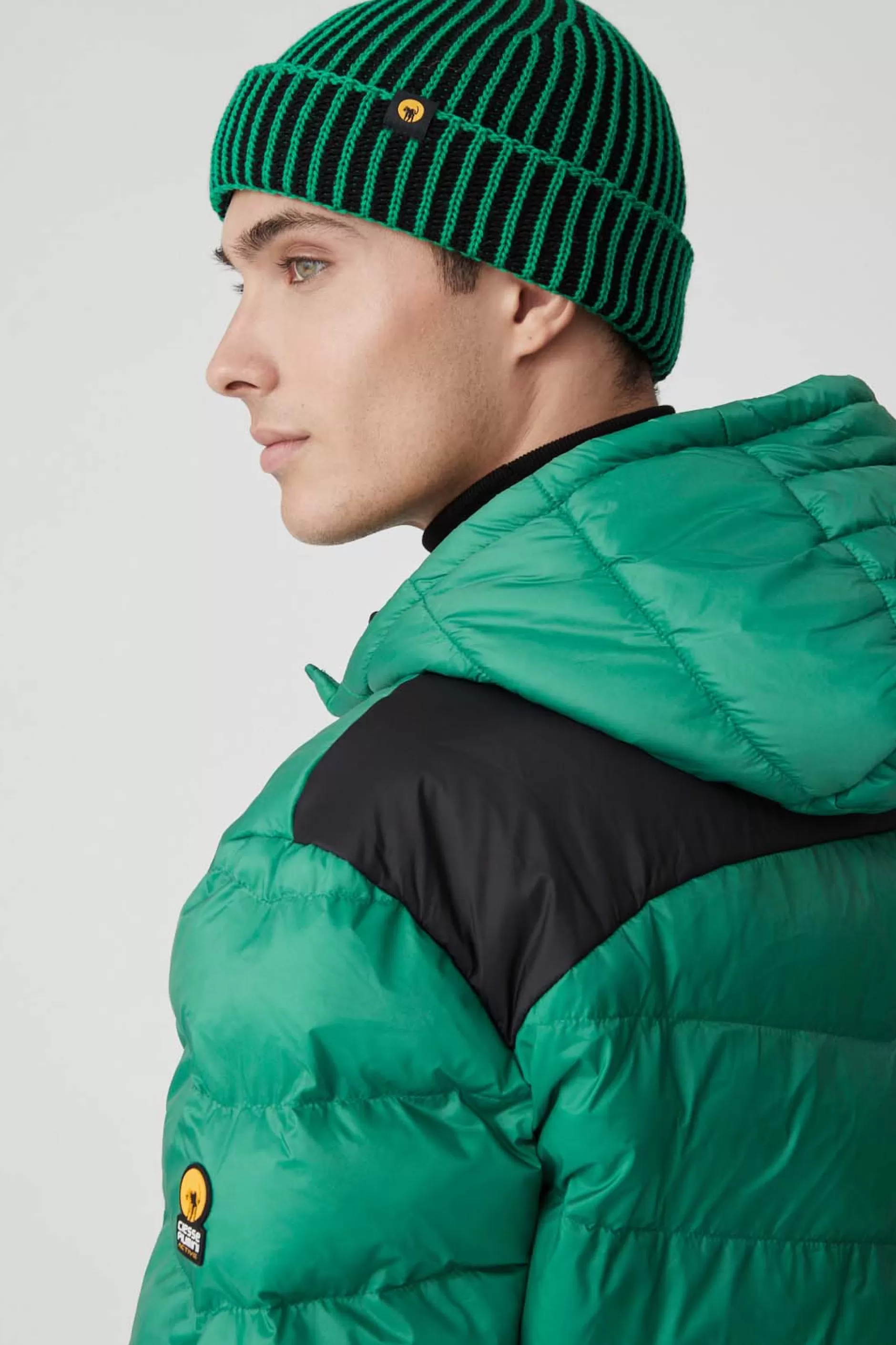 Rotter-Cappello Verde Con Risvolto>Ciesse Piumini Hot